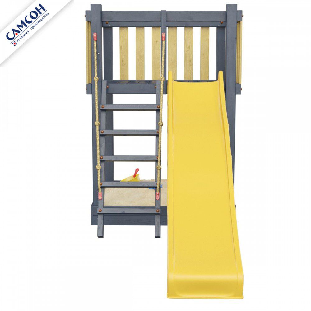 Детская деревянная игровая площадка Самсон Сибирика Мини (Indigo-Ochre)